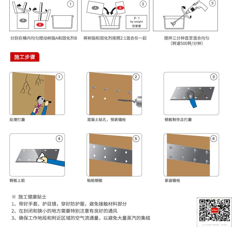 包钢龙岩粘钢加固施工过程